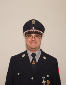 Erster Vorstand der Feuerwehr Paar Harthausen, Karl Weichenrieder.